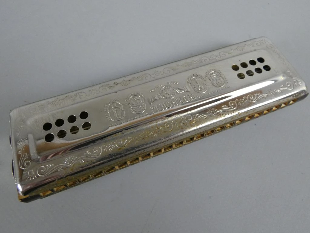 M. Hohner Echo mondharmonica in originele doos - foto 3