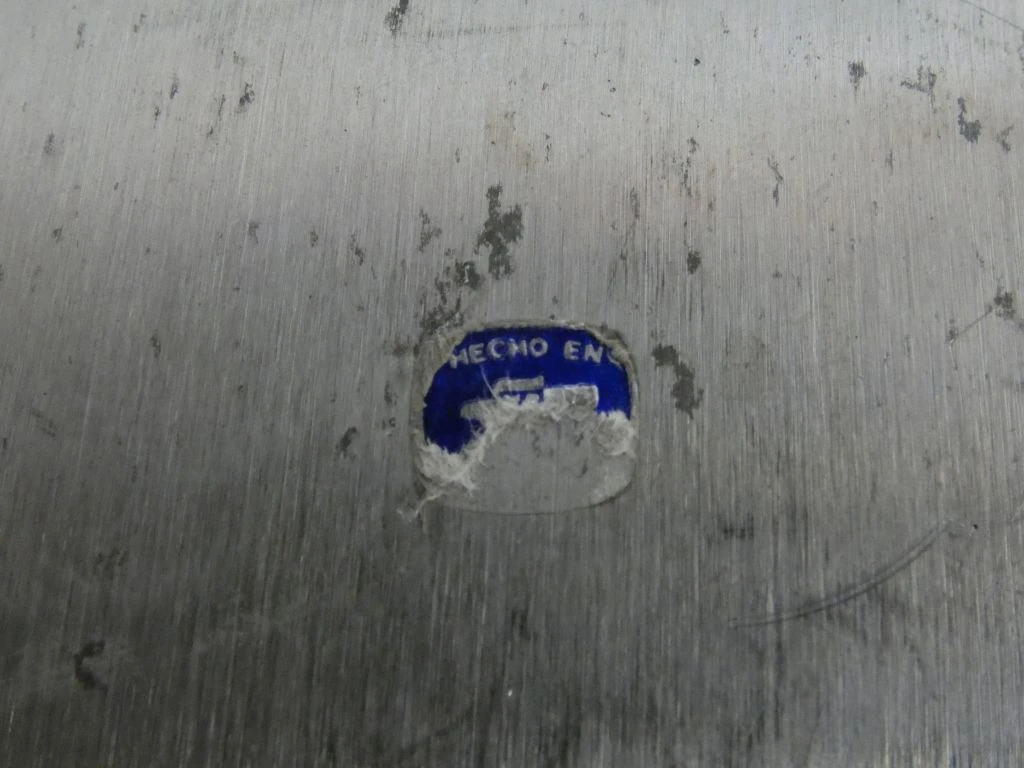 Set van 2 metalen serveerschalen met handvatten - foto 8