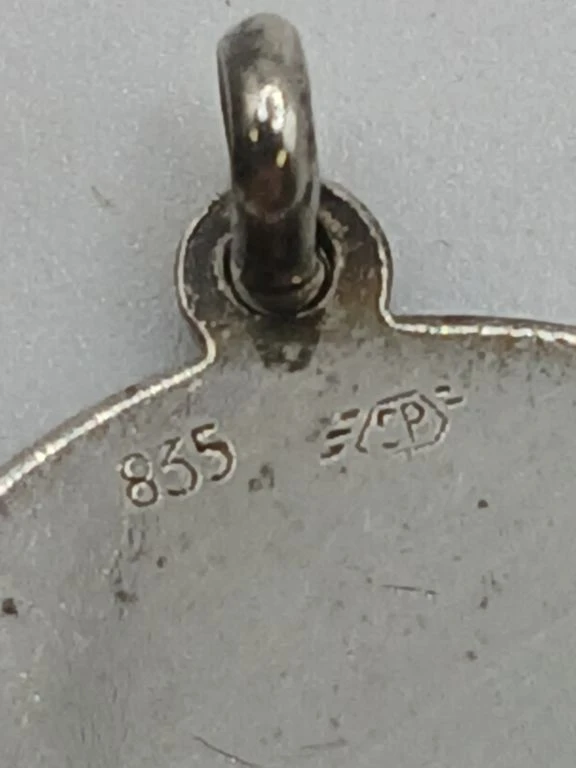 Zilveren hanger met afbeelding van een ram - foto 3