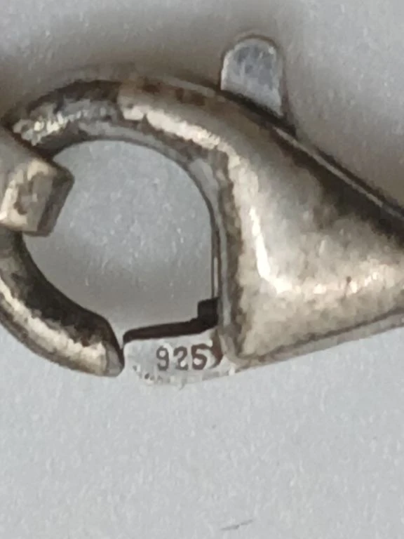 Zilveren armband met schakels en karabijnsluiting - foto 4