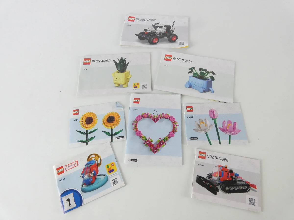 Grote verzameling LEGO bouwinstructies diverse thema's - foto 5