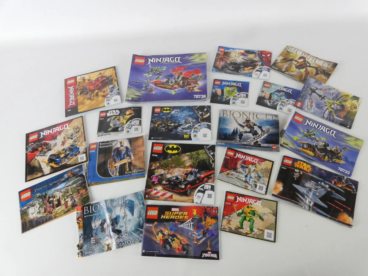 Grote verzameling LEGO bouwinstructies diverse thema's - foto 6