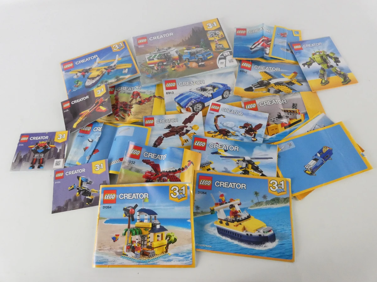 Grote verzameling LEGO bouwinstructies diverse thema's - foto 7