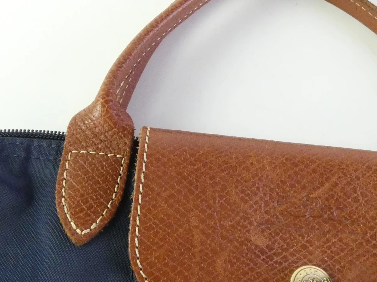 Longchamp Le Pliage - donkerblauwe handtas - foto 12