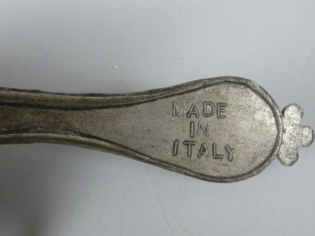 Metalen kandelaar met handvat, Made in Italy - foto 4
