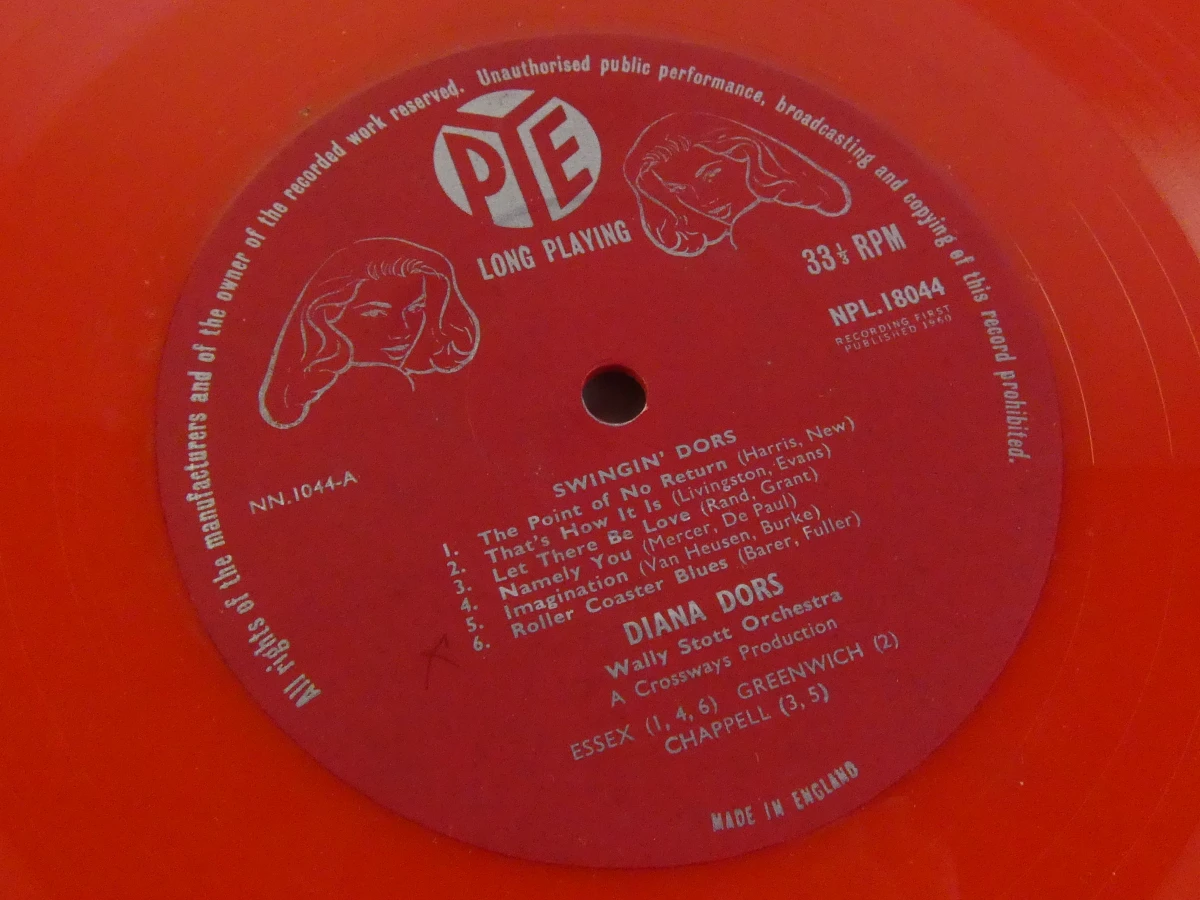 Diana Dors – Swingin' Dors (1960) – Vinyl LP - foto 5