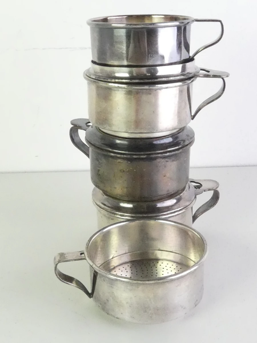 Wiskemann verzilverde druppelfilter kopjes - foto 15
