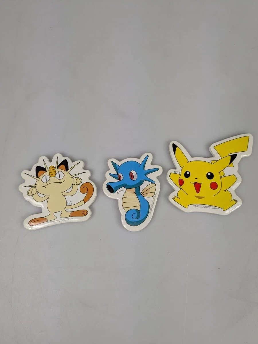 Set van 5 Pokémon figuurtjes en 3 stickers - foto 4