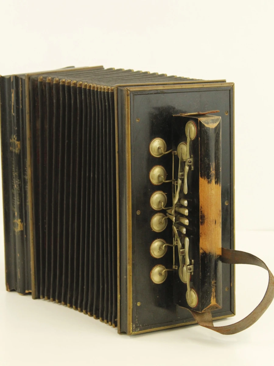 Antieke accordeon Felix Callewaert Lichtervelde - foto 8