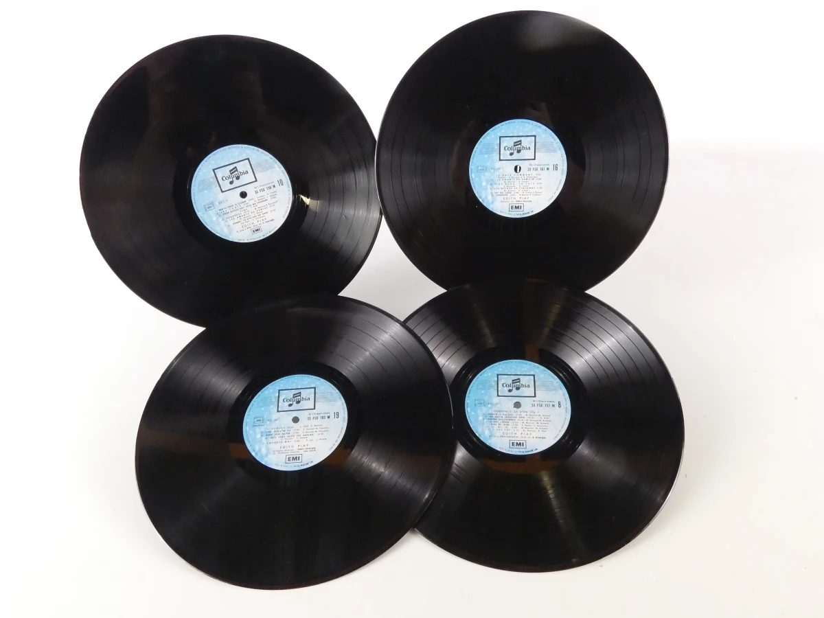 Edith Piaf vinyl platen box set - foto 3