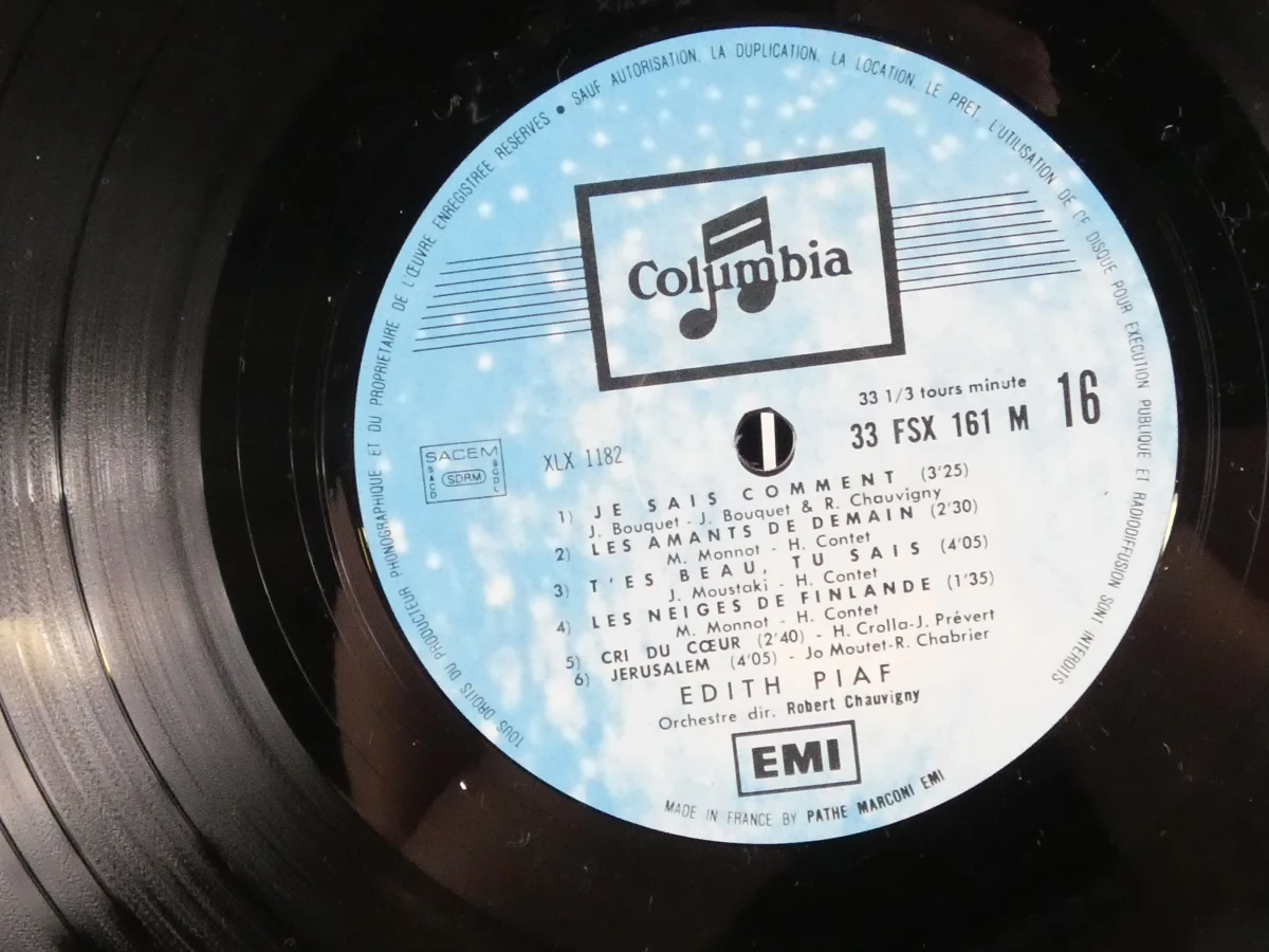 Edith Piaf vinyl platen box set - foto 5