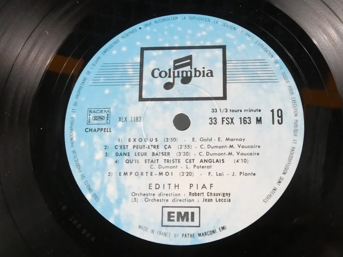 Edith Piaf vinyl platen box set - foto 6