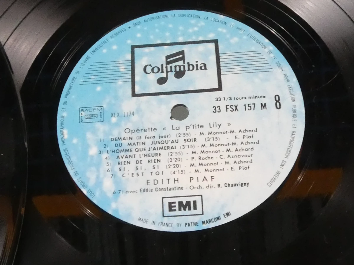 Edith Piaf vinyl platen box set - foto 7