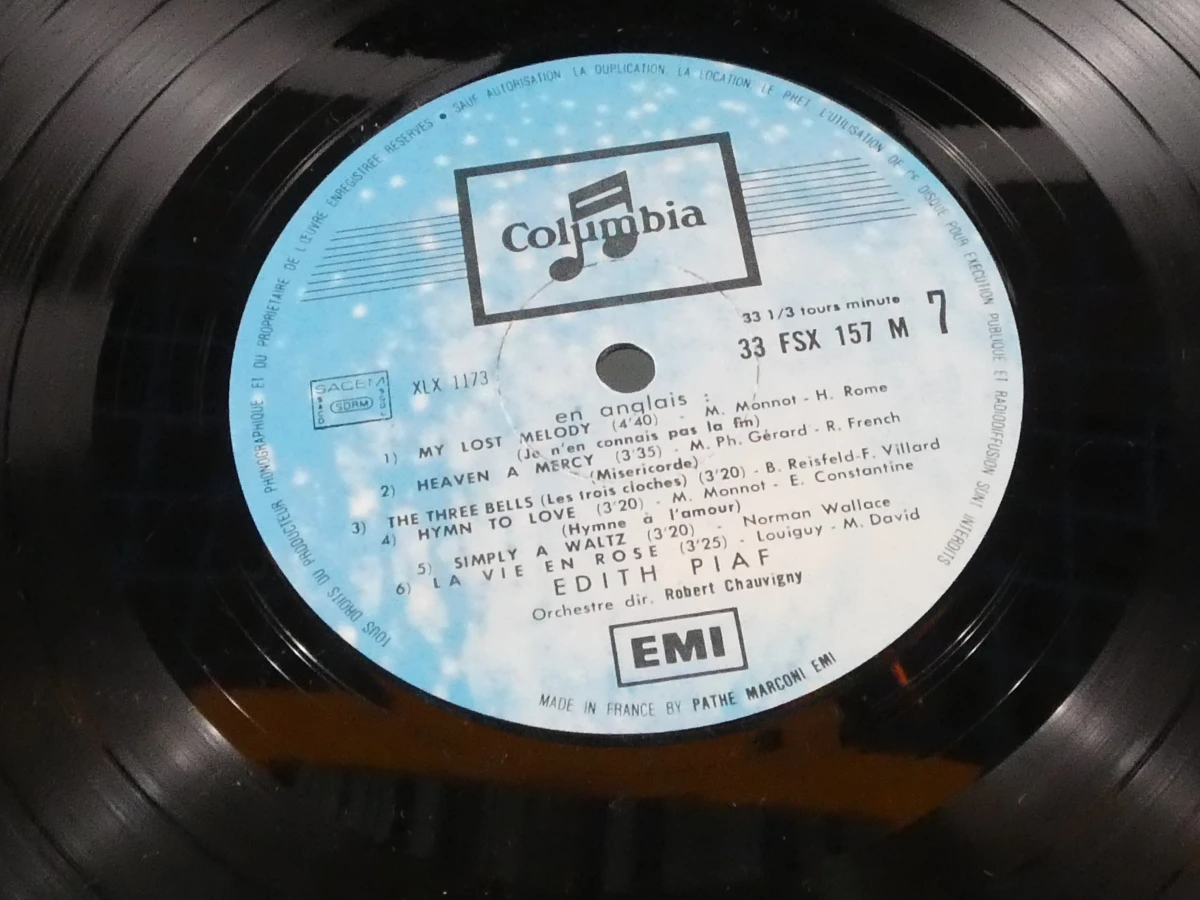 Edith Piaf vinyl platen box set - foto 11