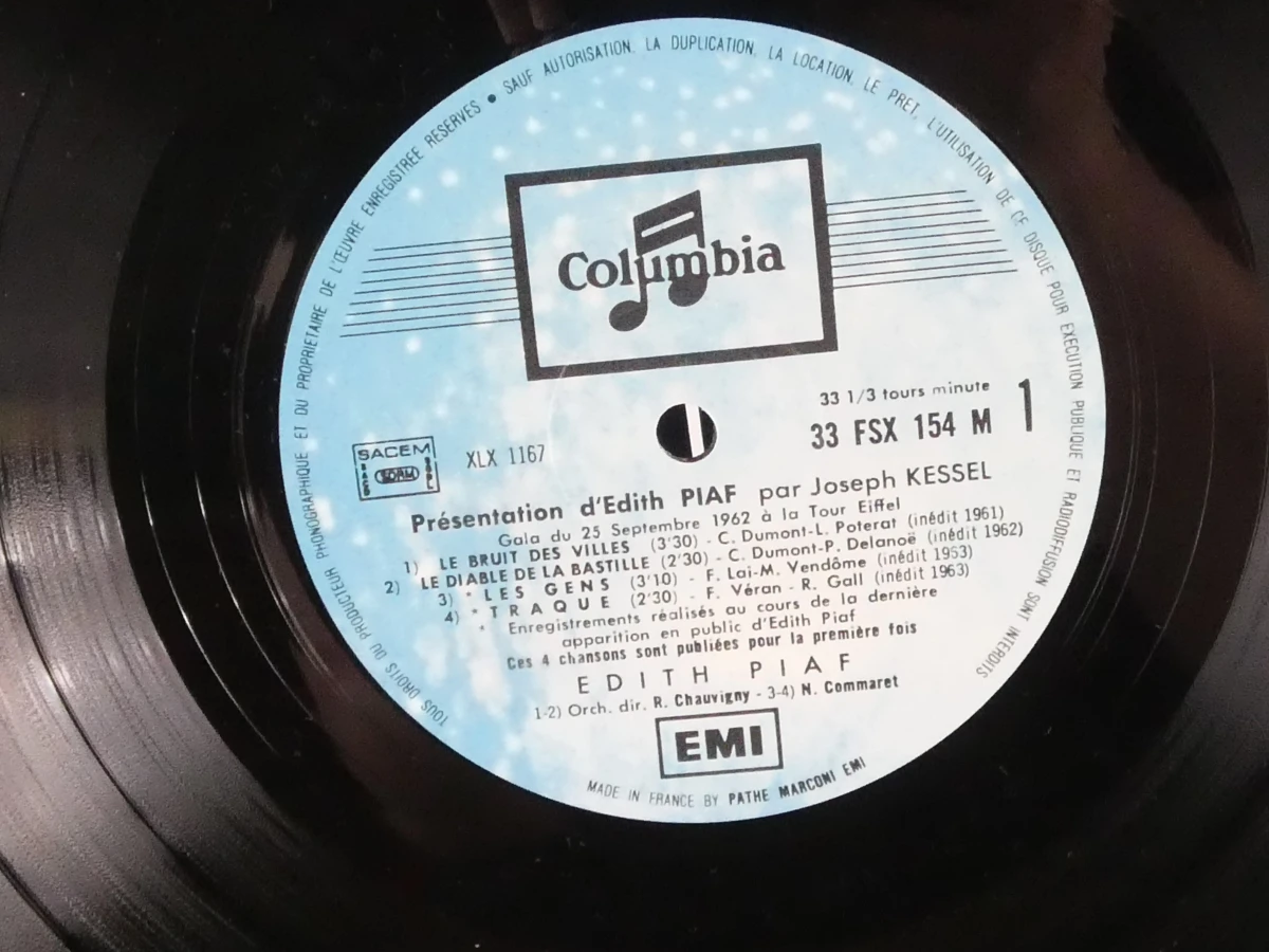 Edith Piaf vinyl platen box set - foto 15