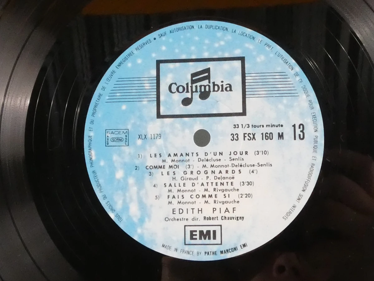 Edith Piaf vinyl platen box set - foto 16