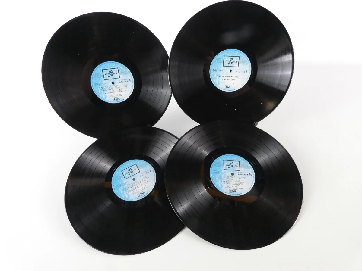 Edith Piaf vinyl platen box set - foto 18