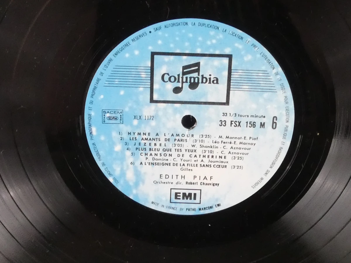 Edith Piaf vinyl platen box set - foto 19