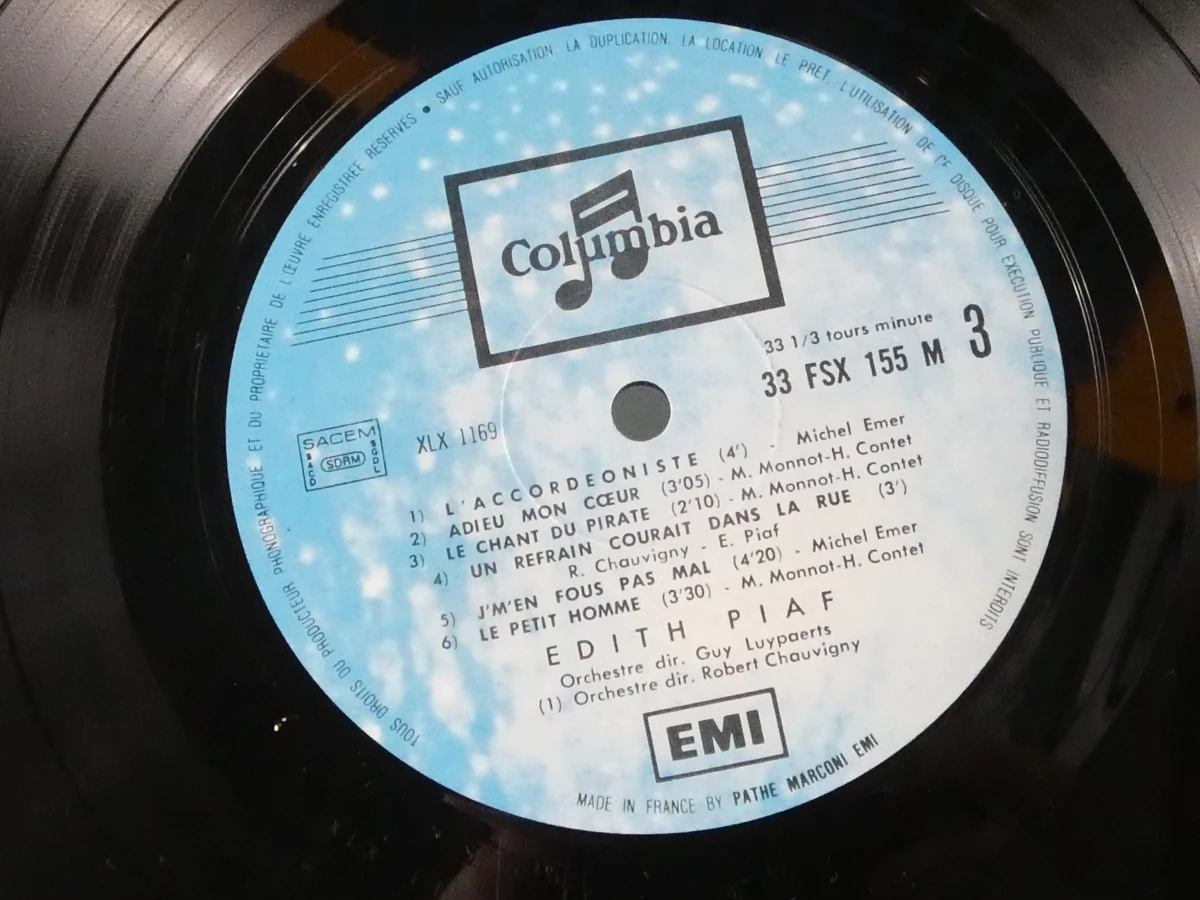 Edith Piaf vinyl platen box set - foto 22