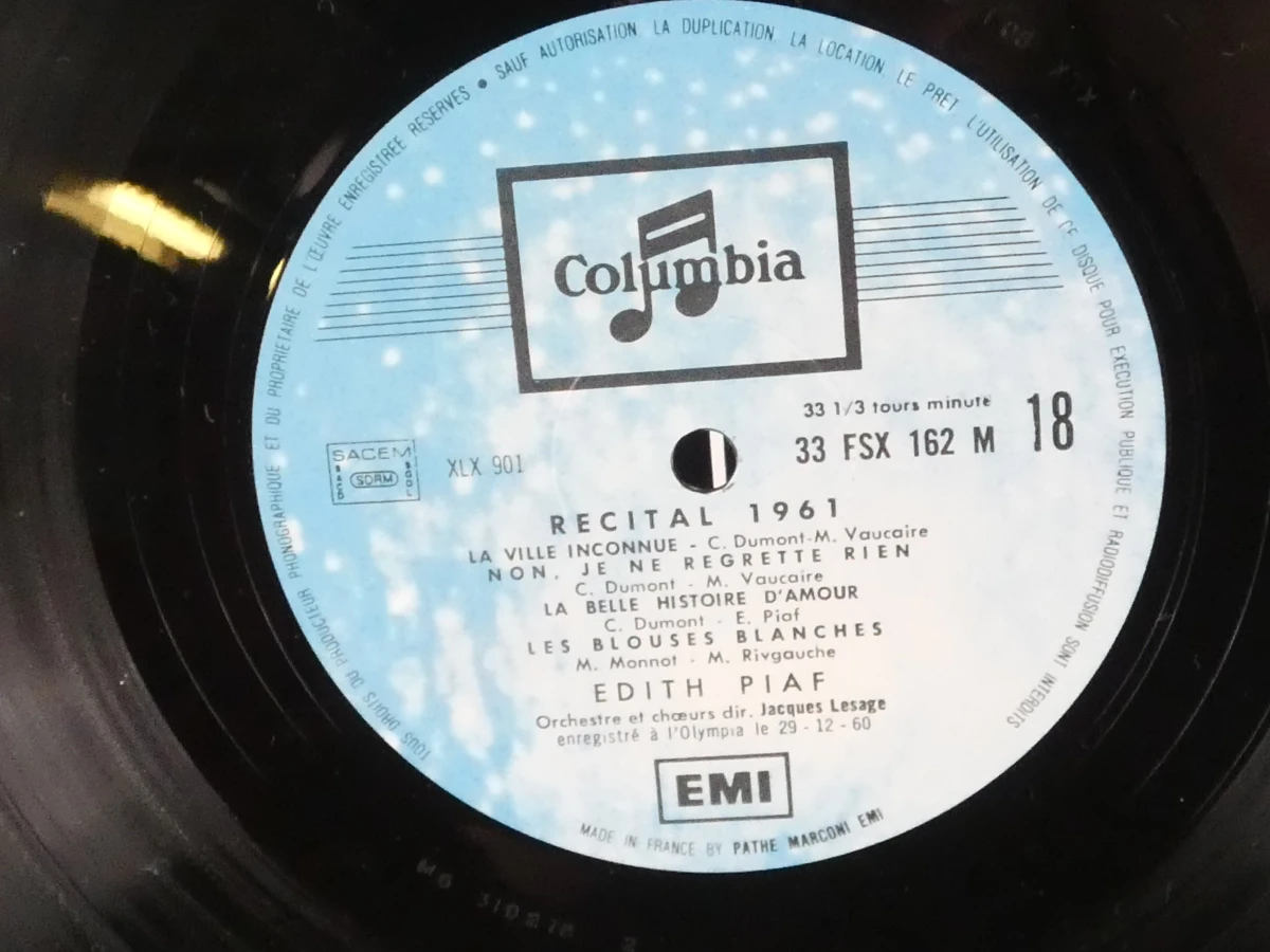 Edith Piaf vinyl platen box set - foto 25