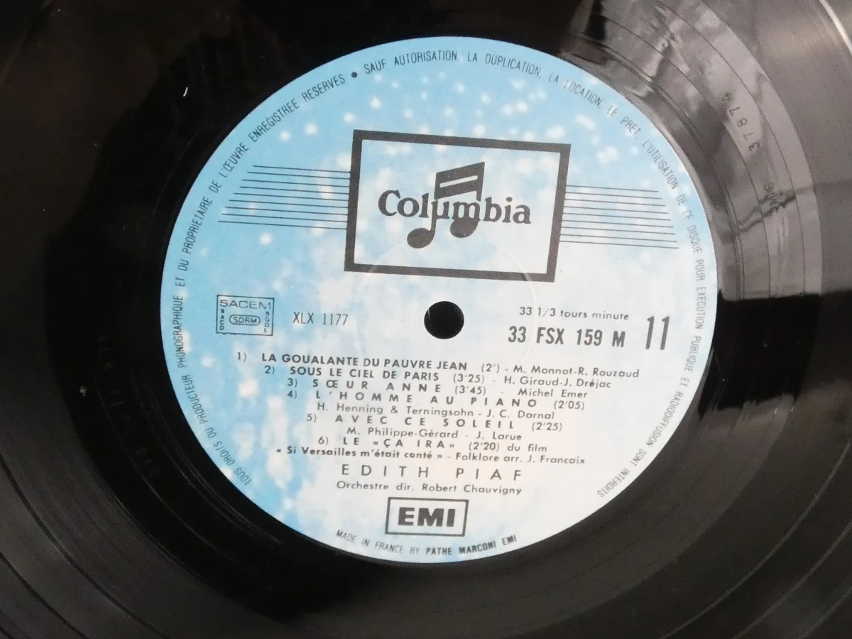 Edith Piaf vinyl platen box set - foto 27
