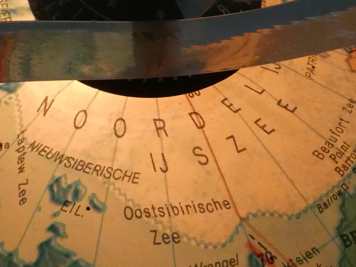 Vintage Deense wereldbol-tafellamp - Space Age-stijl - foto 17