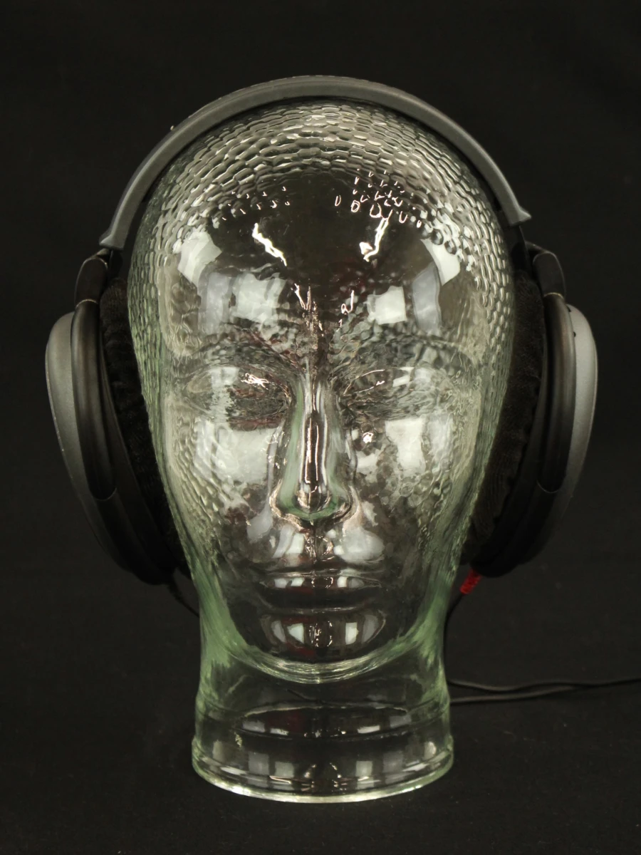 Vintage Glazen Mannequin Hoofd – Jaren 60/70 - foto 5
