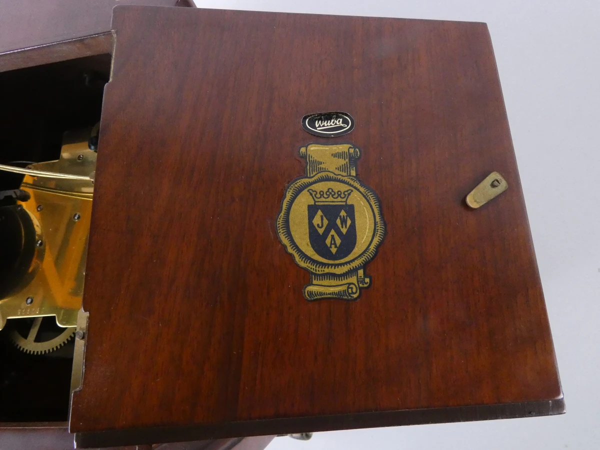 Warmink (WUBA) Tafelklok met Maanstand – Model D 37 - foto 8