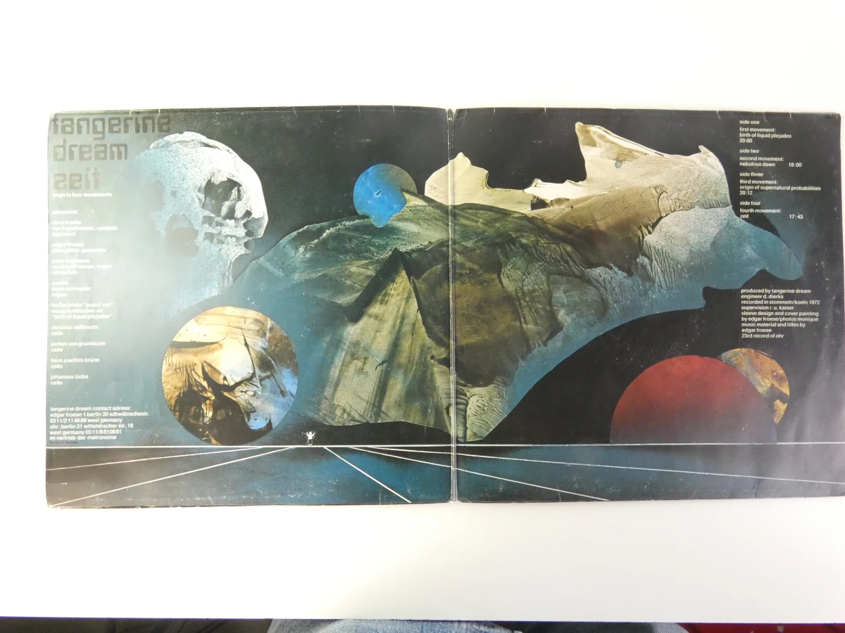 Tangerine Dream – Zeit (1972) – Dubbele vinyl LP - foto 4
