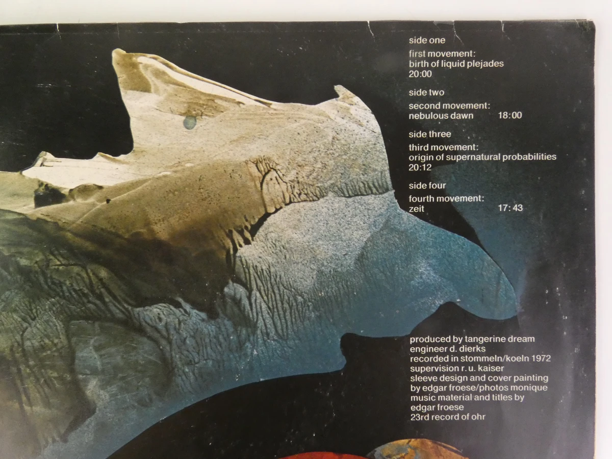 Tangerine Dream – Zeit (1972) – Dubbele vinyl LP - foto 7