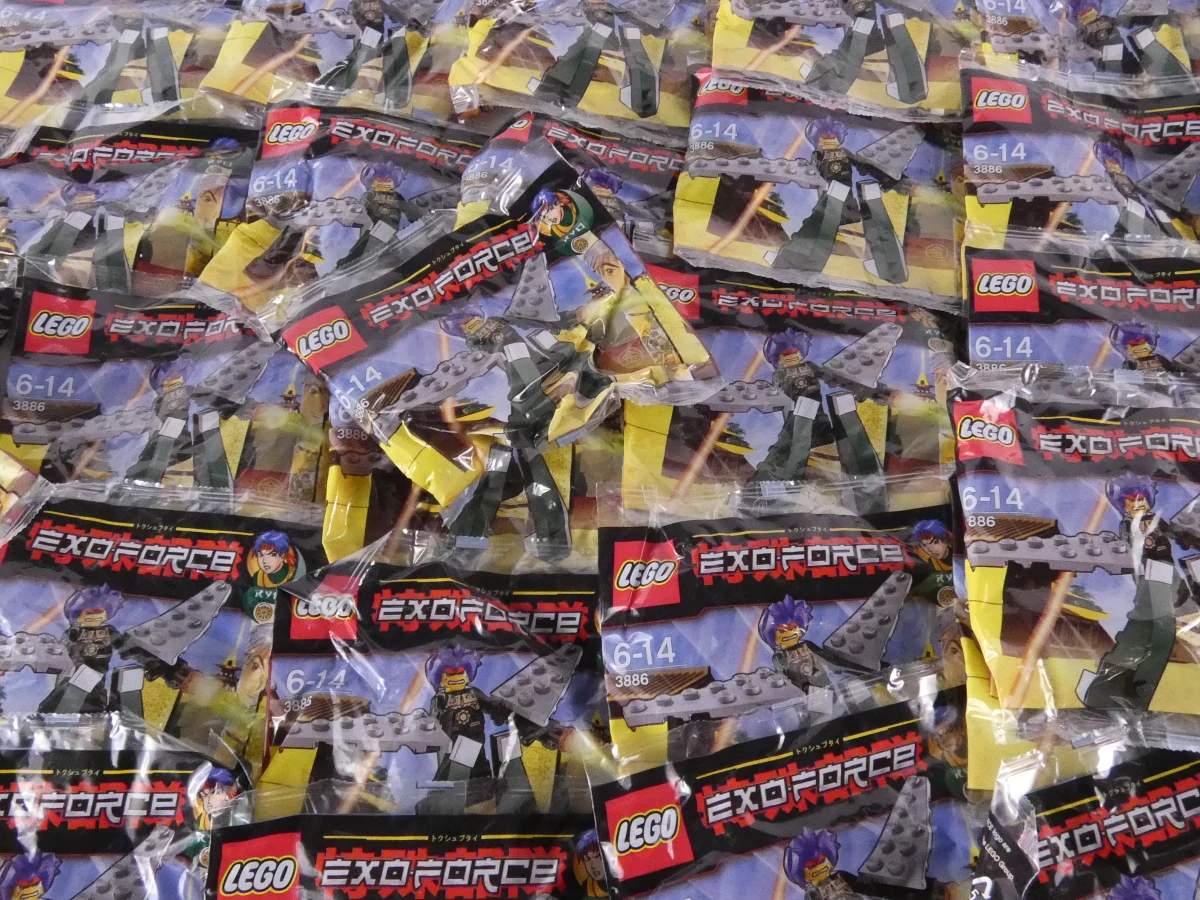 54 x Lego Exo-Force bouwset 3886 Ryo nieuw - foto 2