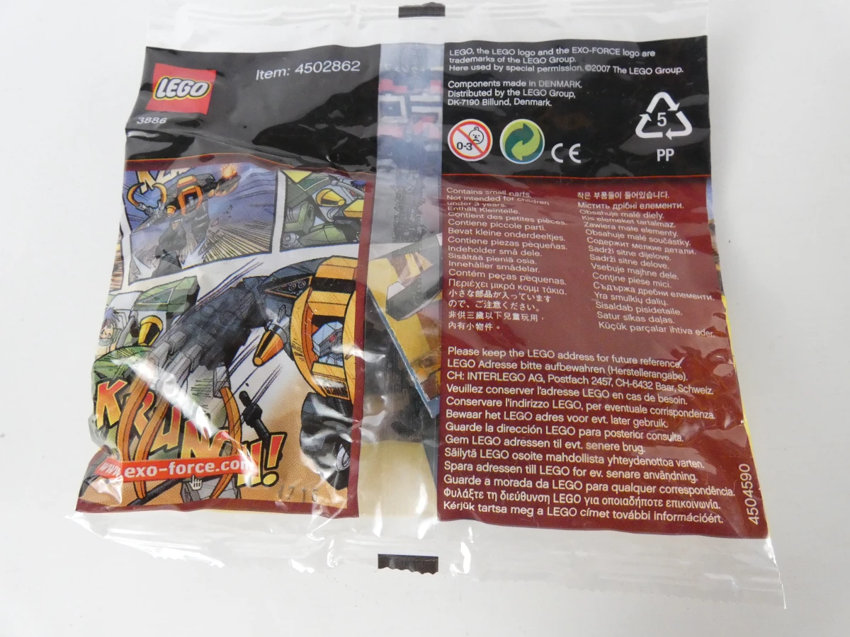 54 x Lego Exo-Force bouwset 3886 Ryo nieuw - foto 4
