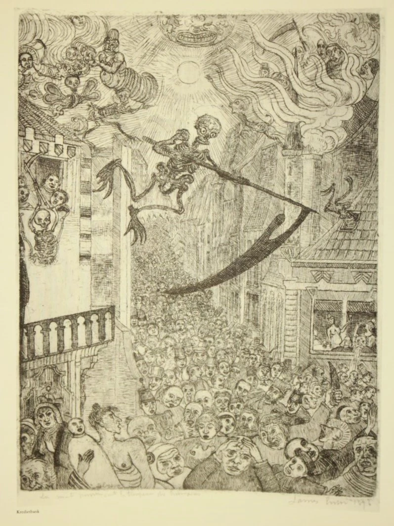 Etsen van James Ensor uit de collectie van de Kredietbank - foto 7