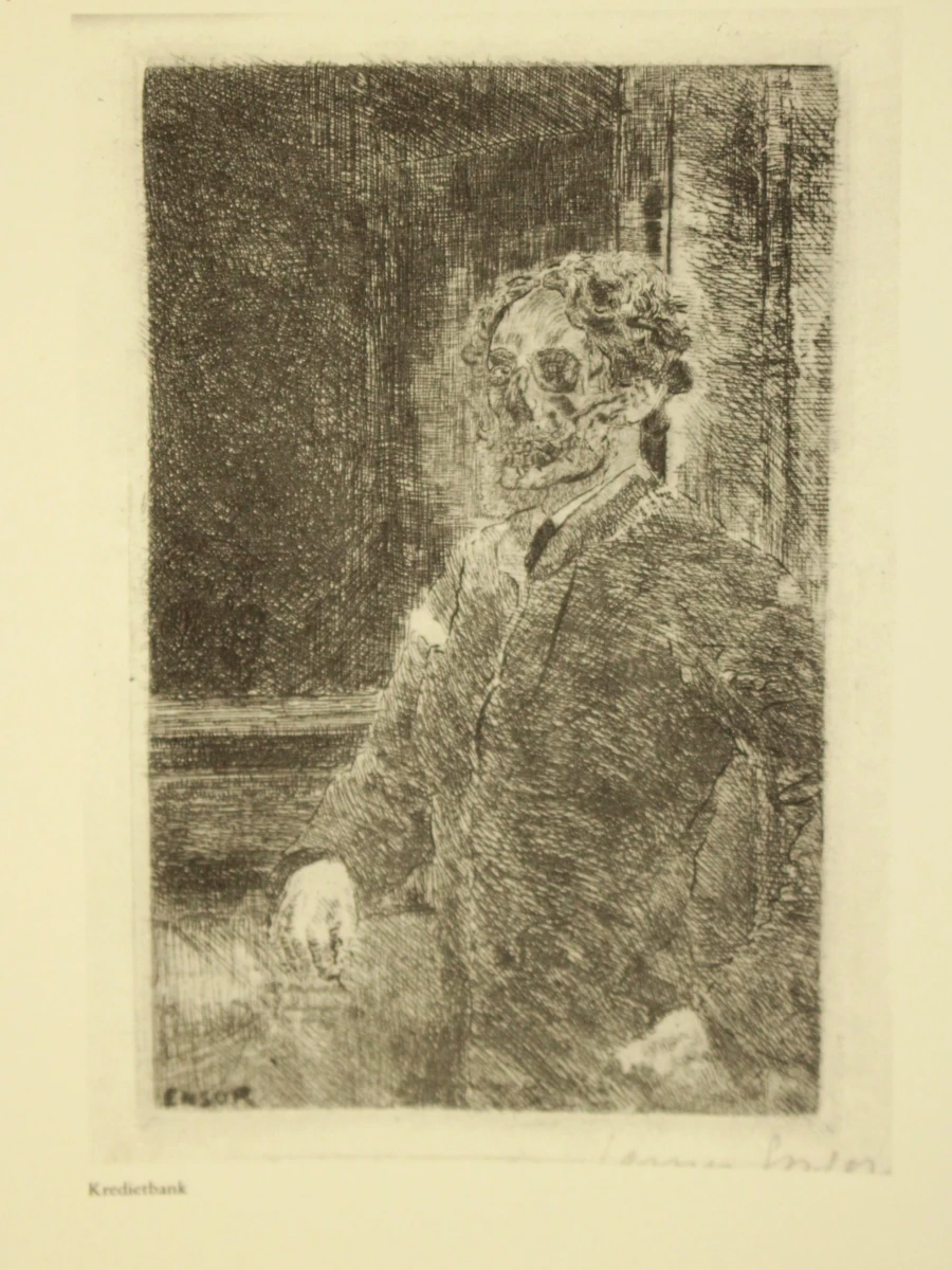 Etsen van James Ensor uit de collectie van de Kredietbank - foto 10