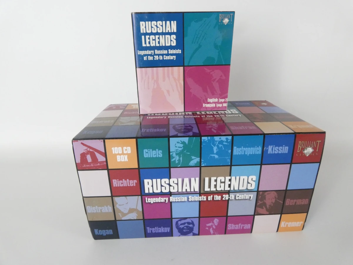 Russian Legends klassieke muziek cd-box set 100 stuks - foto 2
