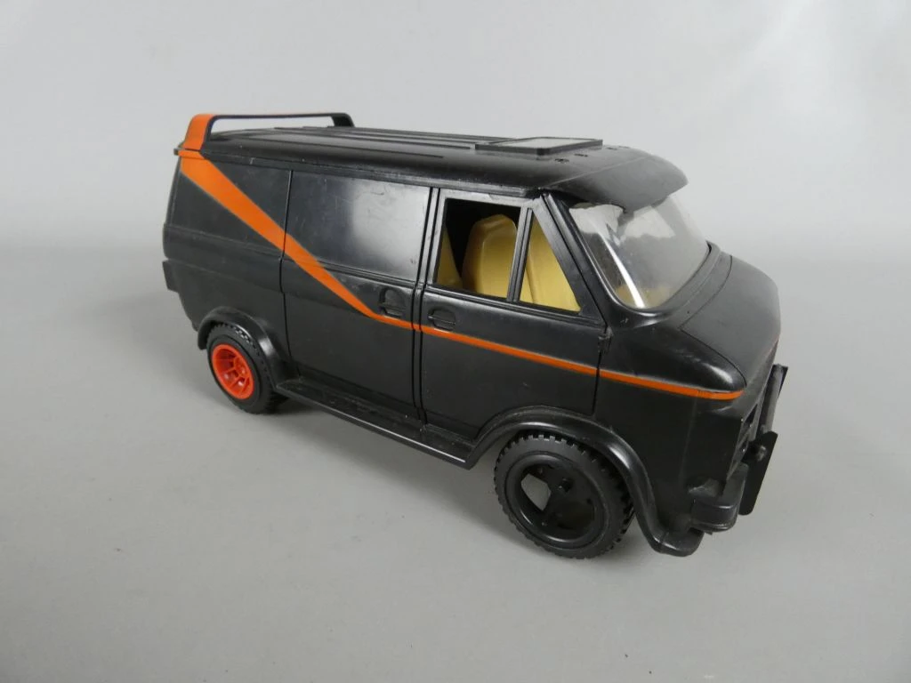 Vintage Speelgoedbus van The A-Team (Galoob, 1983) - foto 2