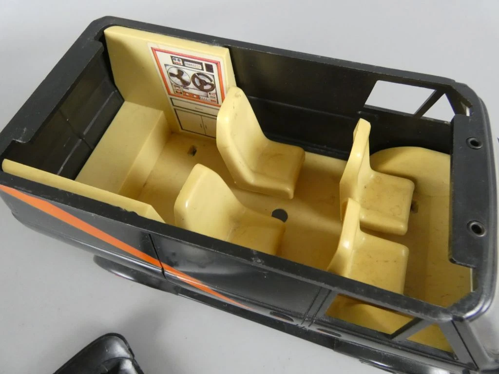 Vintage Speelgoedbus van The A-Team (Galoob, 1983) - foto 3
