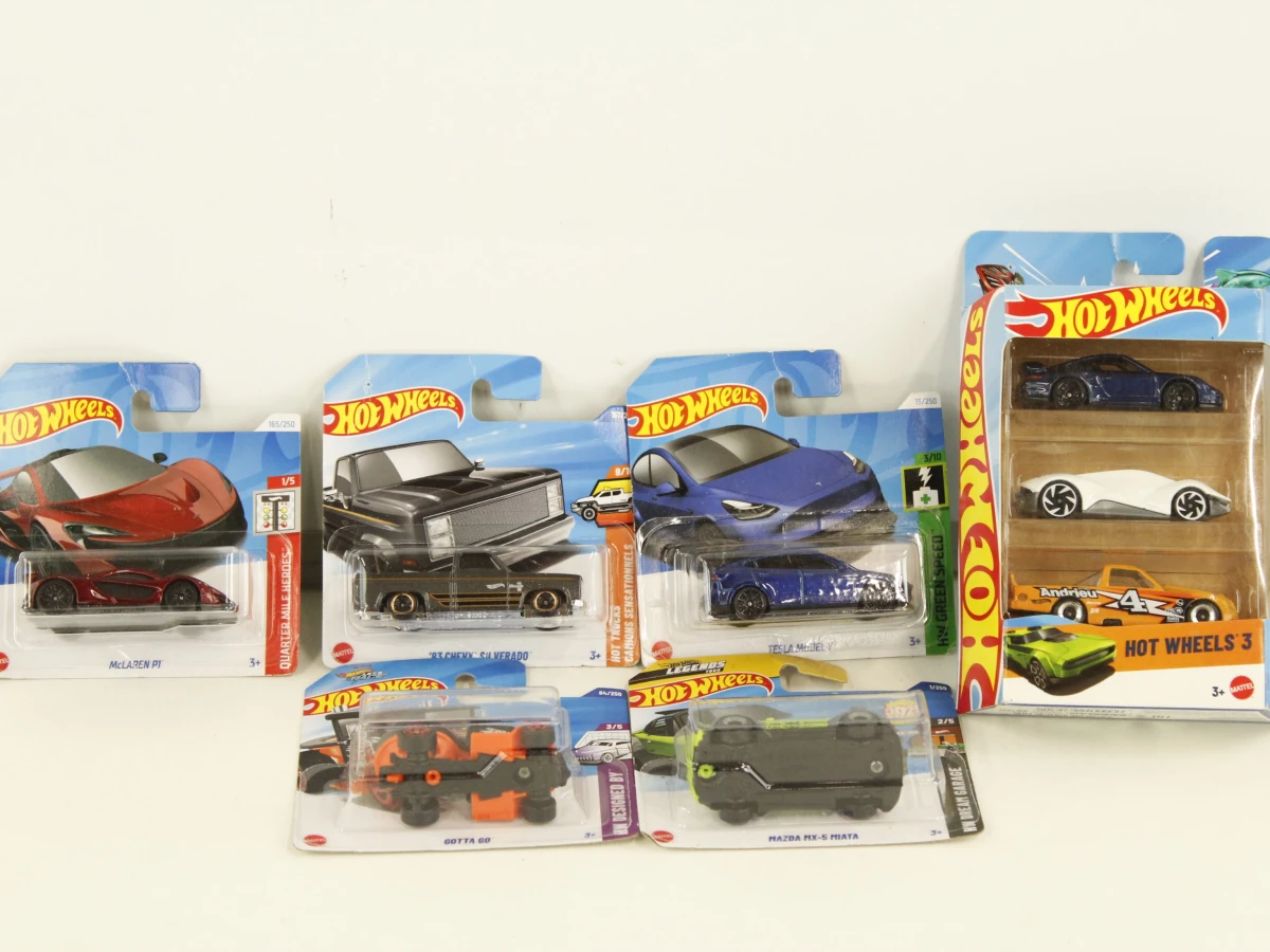 Hot wheels lot van 35 auto's in verpakking - foto 6