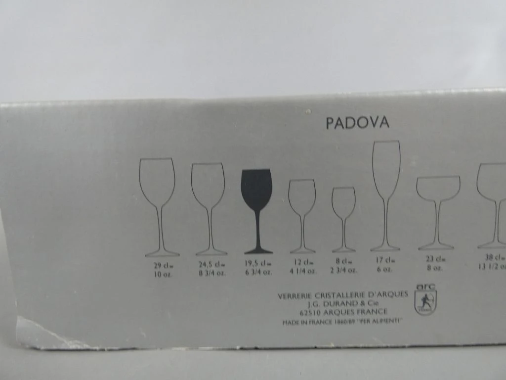 Set Kristallen Glazen van Cristal d'Arques (Model Padova) - foto 6