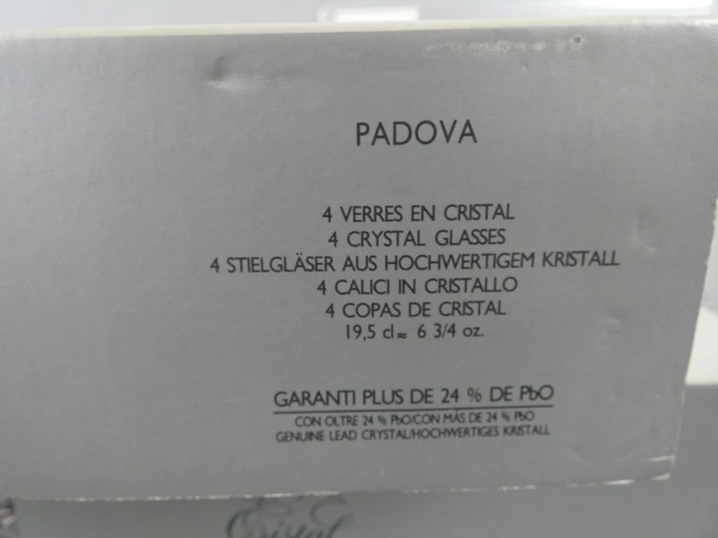 Set Kristallen Glazen van Cristal d'Arques (Model Padova) - foto 3