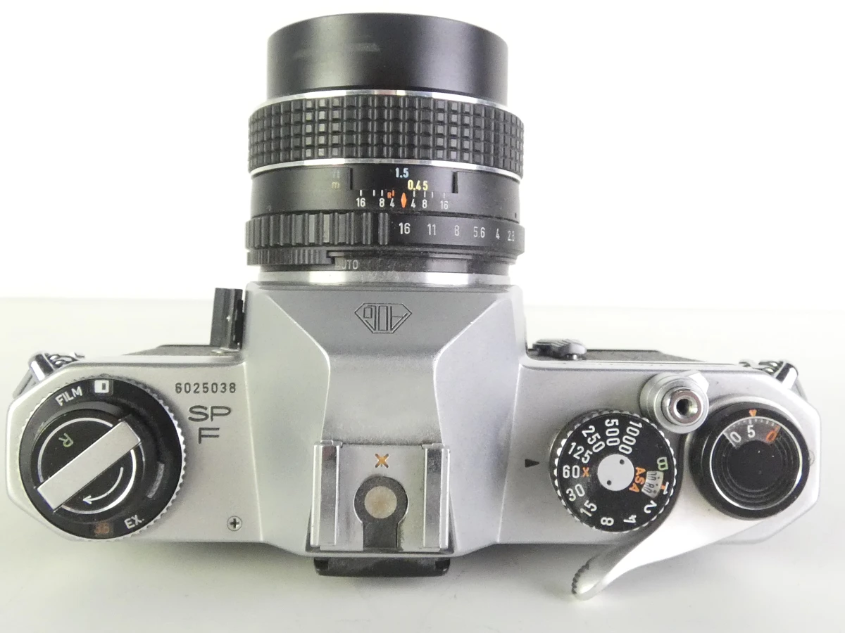 Vintage Asahi Pentax Spotmatic F spiegelreflexcamera - foto 9