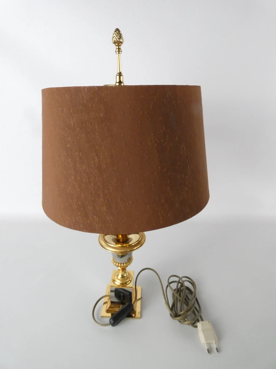 Set van 2 vintage Ananas tafellampen - foto 2