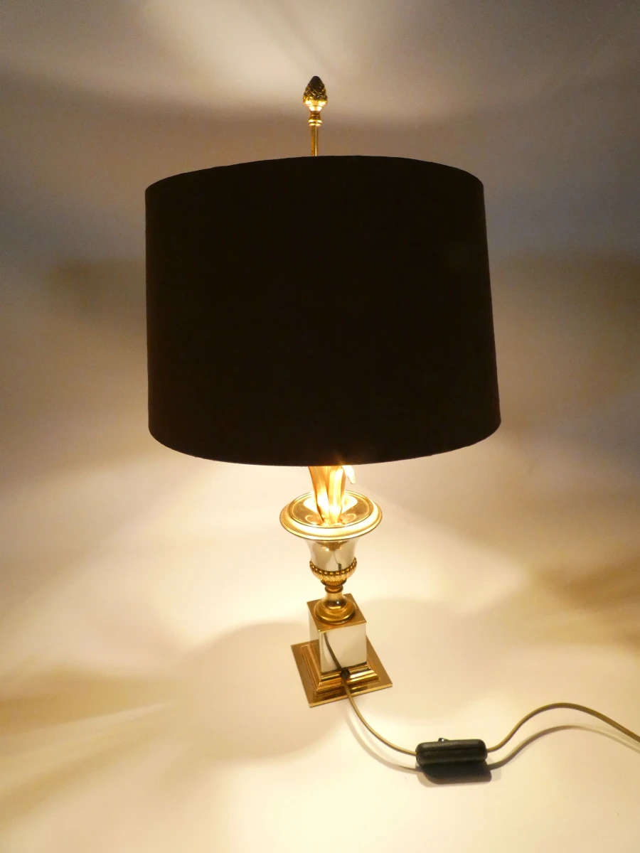 Set van 2 vintage Ananas tafellampen - foto 8
