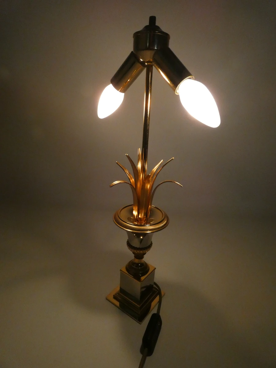 Set van 2 vintage Ananas tafellampen - foto 11