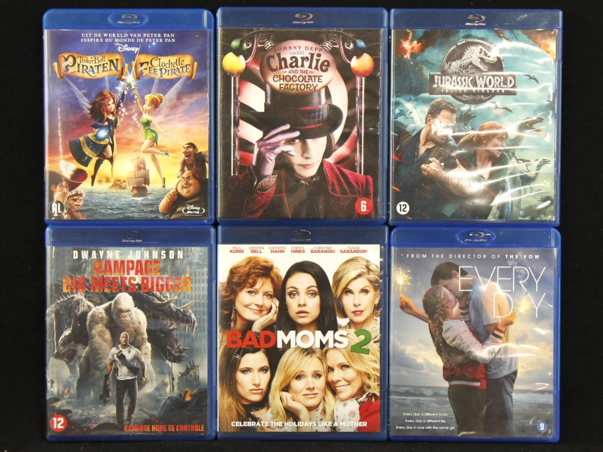 Lot van 30 Blu-rays – Disney, films, actie, drama, animatie & documentaires - foto 3