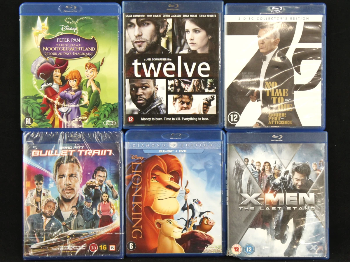 Lot van 30 Blu-rays – Disney, films, actie, drama, animatie & documentaires - foto 4