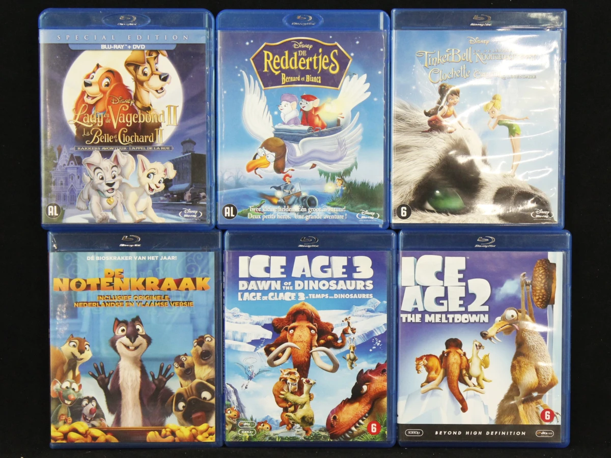 Lot van 30 Blu-rays – Disney, films, actie, drama, animatie & documentaires - foto 5