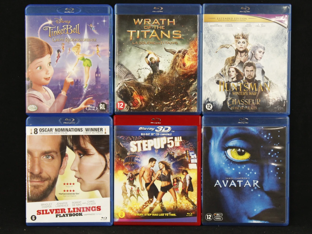 Lot van 30 Blu-rays – Disney, films, actie, drama, animatie & documentaires - foto 6