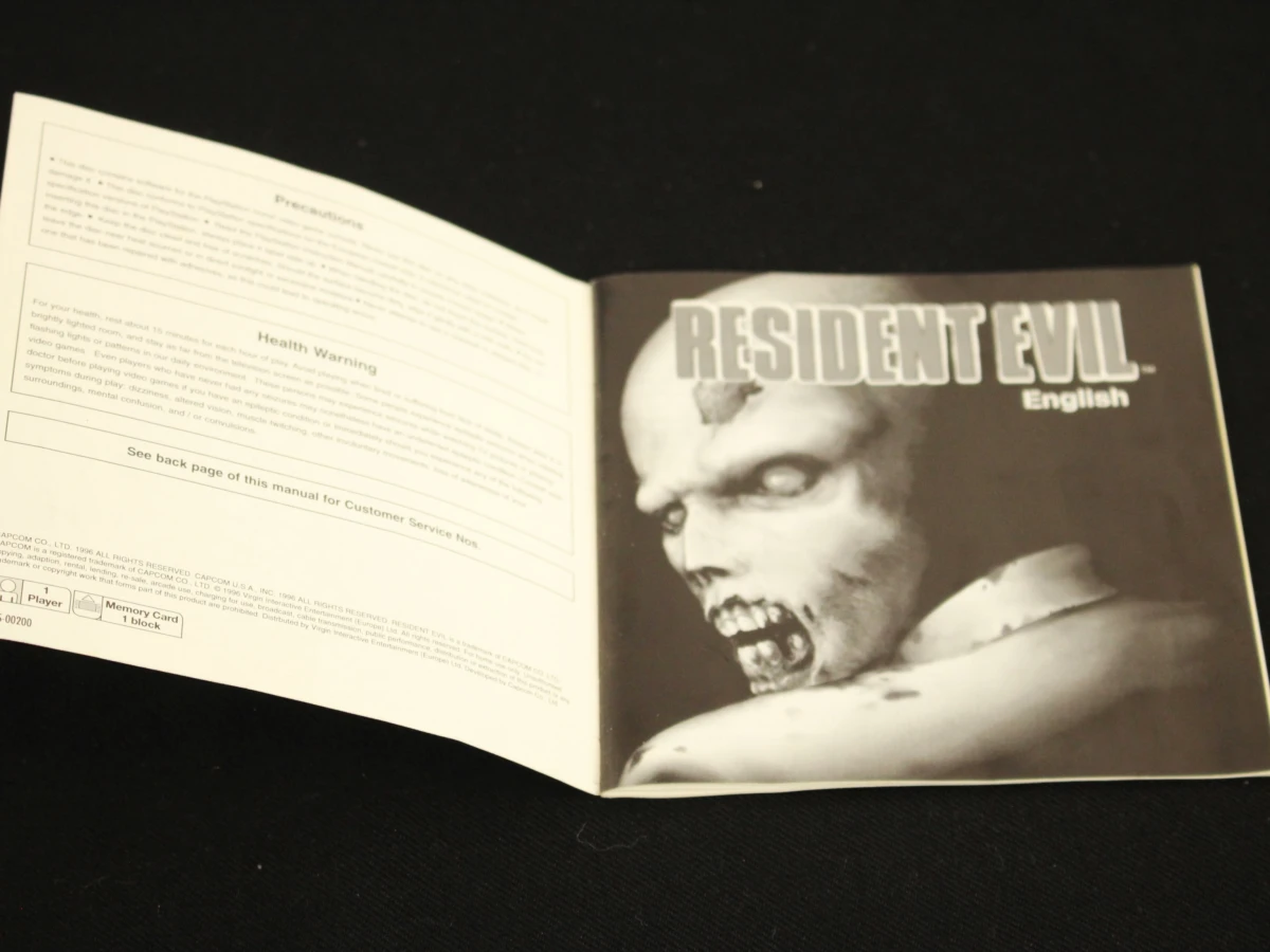 Resident Evil – Sony PlayStation 1 – PAL – Engelse versie – Compleet met handleiding - foto 3