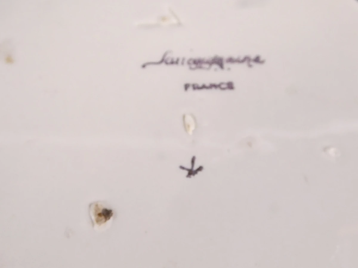 7 Vintage Aardewerken Terrines / Foie Gras Potten – Sarreguemines (Frankrijk) - foto 26